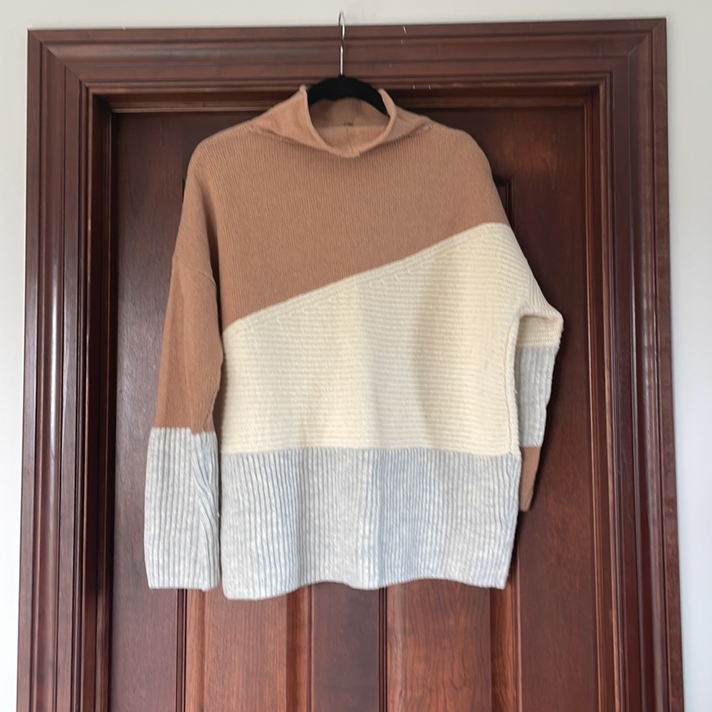 French Connection Patchwork Sweater - image 3